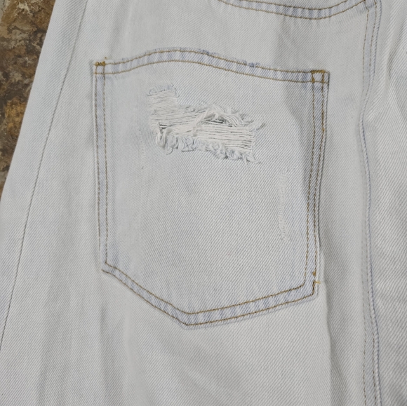 NWT One Teaspoon Shabby Bel Air Blue Maxi Denim Jean Skirt - Picture 9 of 15